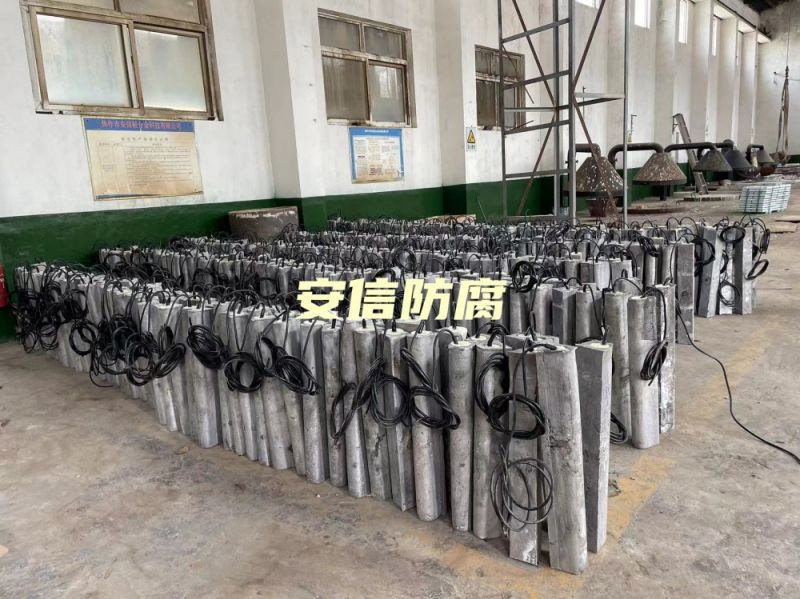 我公司鎂陽極，鋁合金陽極，鋁犧牲陽極，鎂陽極，鎂合金犧牲陽極在呼和浩特煉油廠的使用被評為優(yōu) 秀生產(chǎn)商